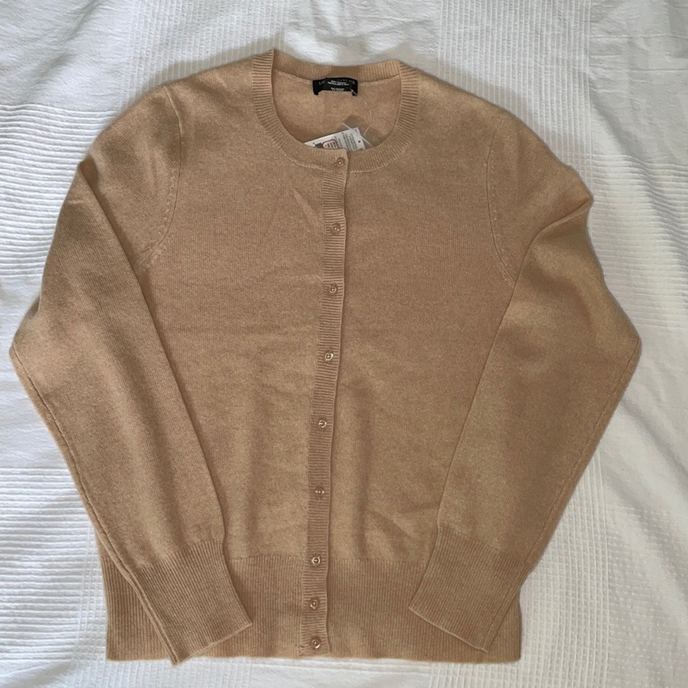 BNWT Lord and Taylor cashmere cardigan